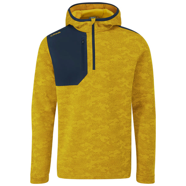 Ping Nexa 1/4 Zip Pullover - Sulphur/Navy