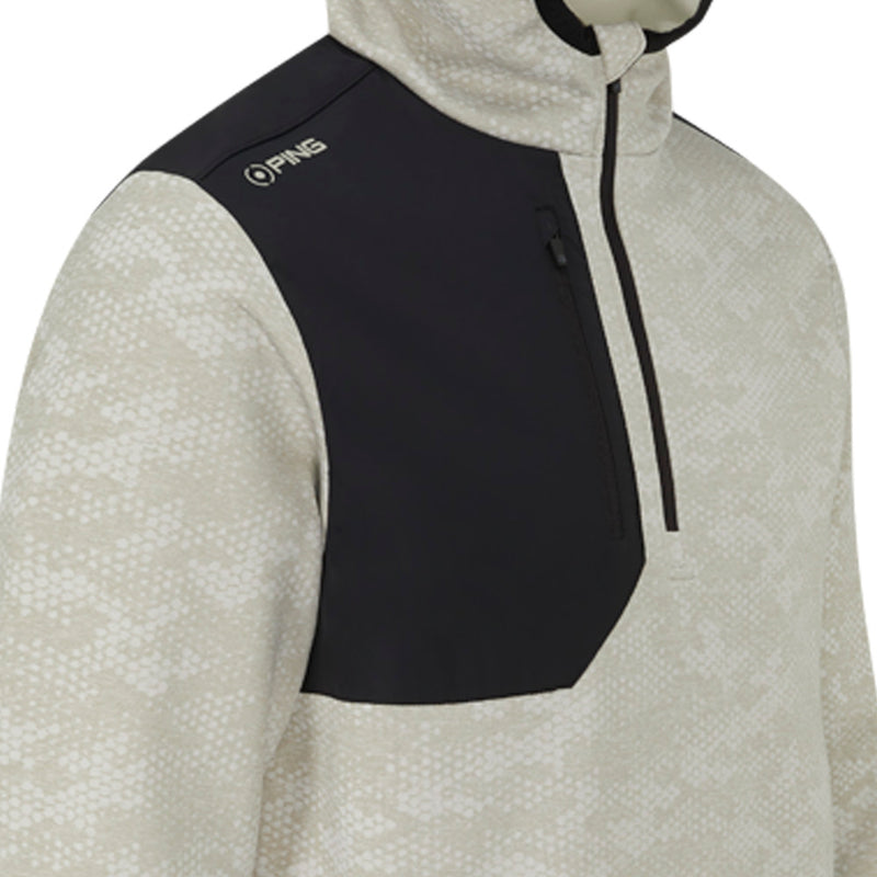 Ping Nexa 1/4 Zip Pullover - Willow/Black