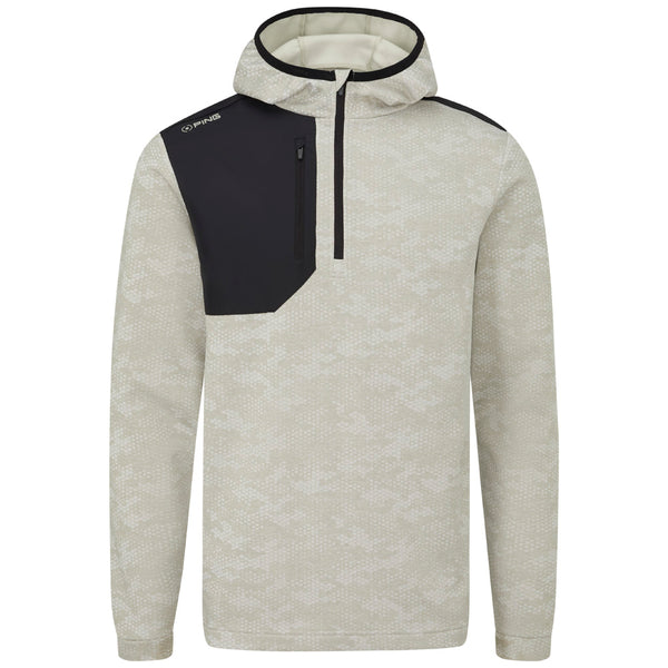 Ping Nexa 1/4 Zip Pullover - Willow/Black