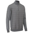 Ping Connell 1/4 Zip Pullover - French Grey Marl