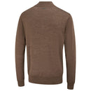 Ping Dorset 1/4 Zip Pullover - Coffee Marl