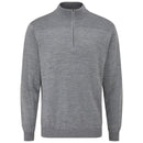 Ping Dorset 1/4 Zip Pullover - French Grey Marl