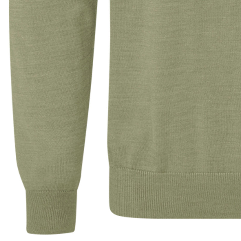 Ping Dorset 1/4 Zip Pullover - Lichen Marl