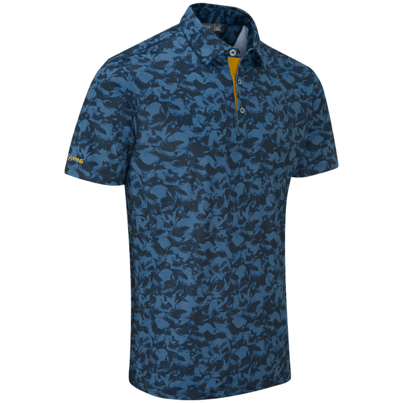 Ping Julian Polo Shirt - Blue Fusion Multi
