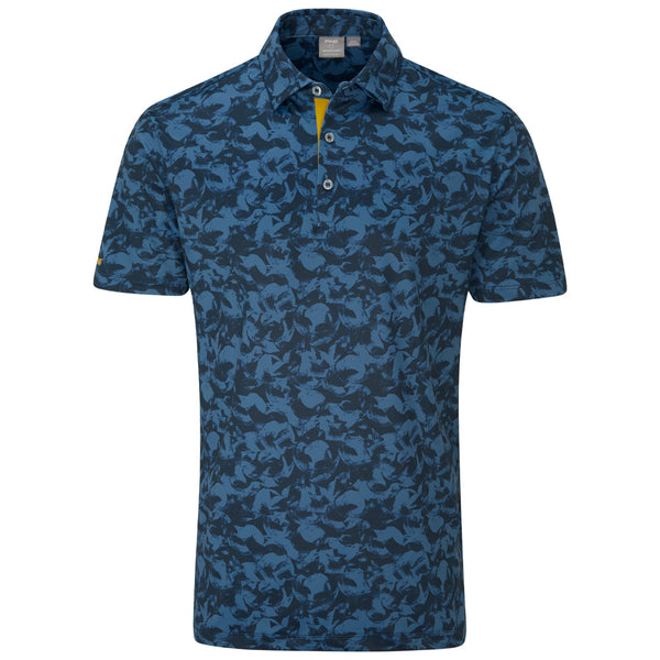 Ping Julian Polo Shirt - Blue Fusion Multi
