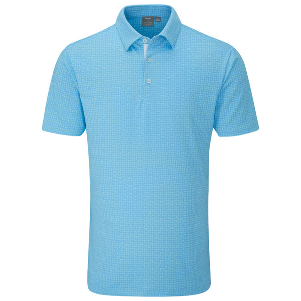 Ping Julian Polo Shirt - Crystal Blue Multi