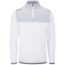 Ping Kinver 1/4 Zip Pullover - White/Pearl Grey