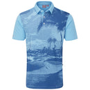 Ping Tiago Polo Shirt - Baltic Sea Multi