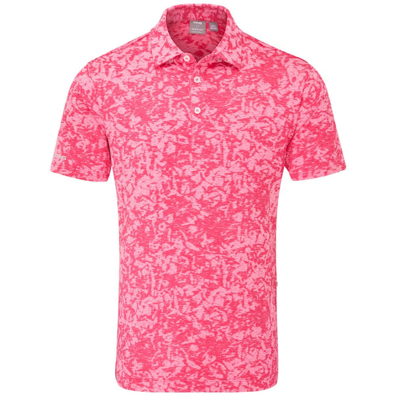 Ping Marek Polo Shirt - Rhapsody Pink Multi