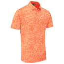 Ping Marek Polo Shirt - Wild Salmon Multi