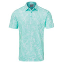Ping Orlando Polo Shirt - Green Bay/White