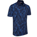 Ping Orlando Polo Shirt - Navy/Bright Cobalt