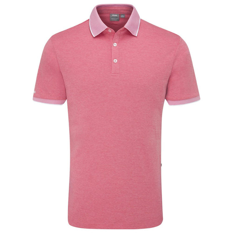 Ping Gideon Polo Shirt - Rhapsody Pink Marl