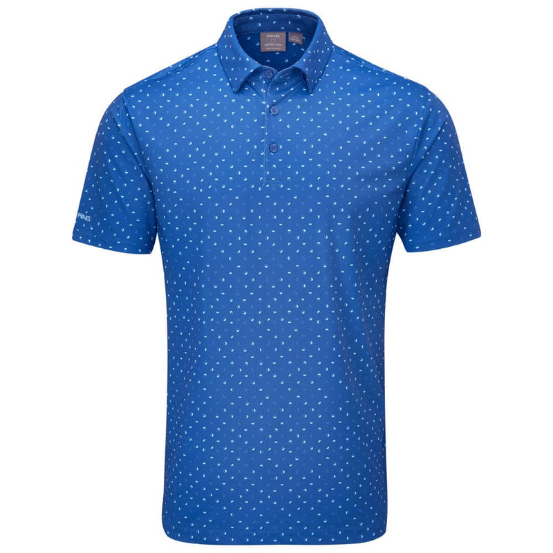 Ping Ephron Polo Shirt - Bright Cobalt Multi