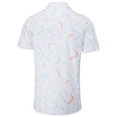 Ping Ephron Polo Shirt - White/Wild Salmon Multi