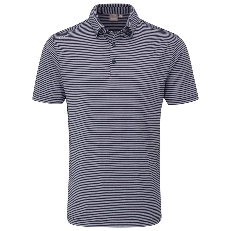 Ping Langford Polo Shirt - Navy/White