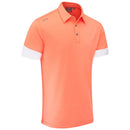 Ping Ty Polo Shirt - Wild Salmon/White