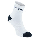 Ping Performance Quarter Sock (Two Pack) - Navy/White