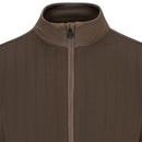 Ping Ezra 1/2 Zip Pullover - Coffee/Bracken
