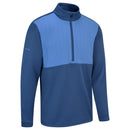 Ping Ezra 1/2 Zip Pullover - Deep Sea Blue/Blue Yonder