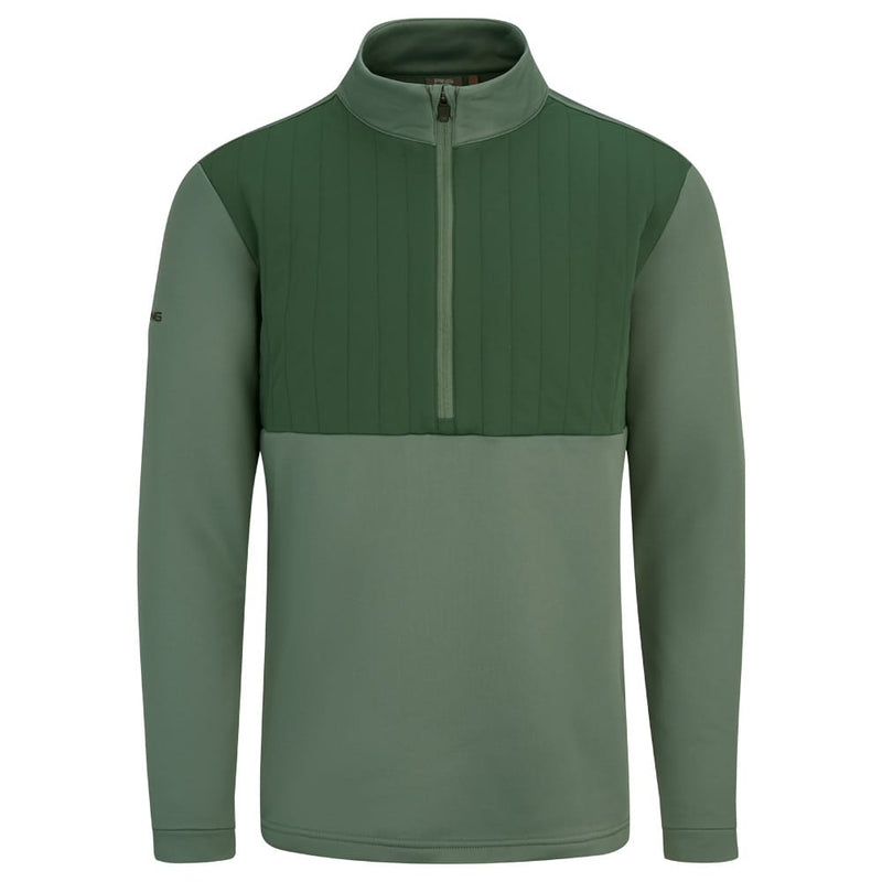 Ping Ezra 1/2 Zip Pullover - Laurel/Gorse Green