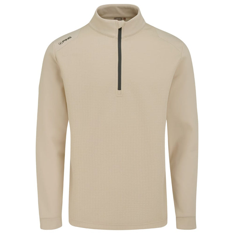 Ping Reg 1/4 Zip Pullover - Chalk