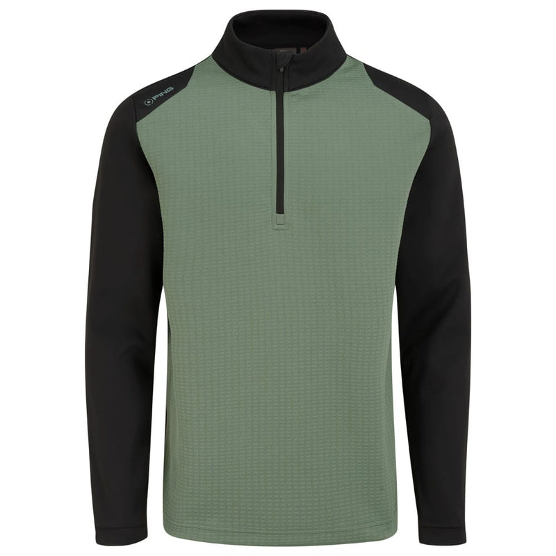 Ping Reg 1/4 Zip Pullover - Laurel/Black