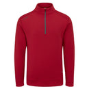 Ping Ansel 1/4 Zip Pullover - Rich Red
