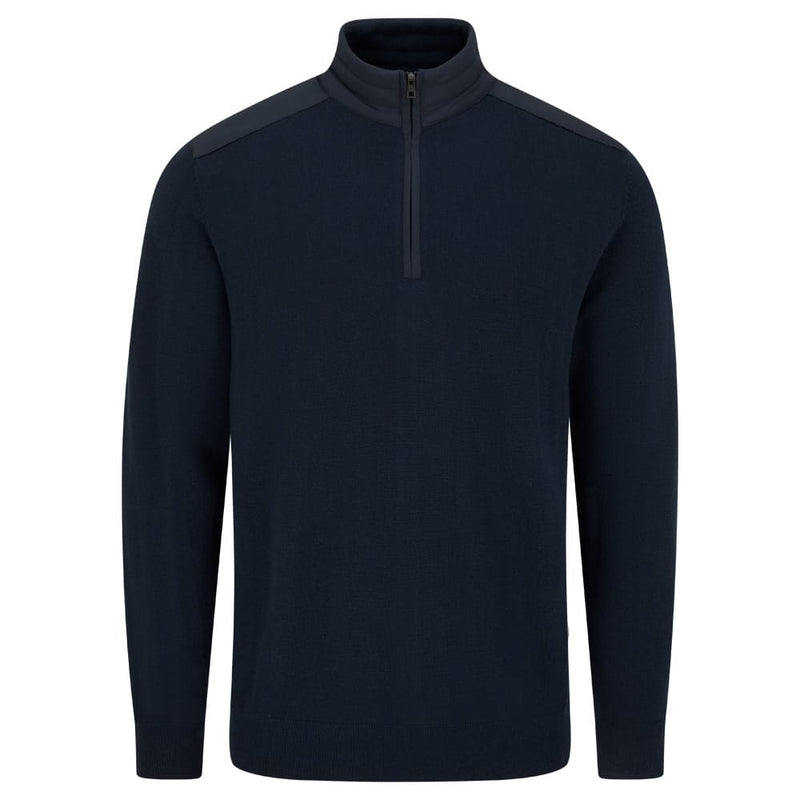 Ping Barnaby 1/4 Zip Pullover - Navy