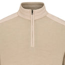 Ping Barnaby 1/4 Zip Pullover - Tawny Marl