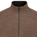 Ping Gabriel Full Zip Sweater - Coffee Marl