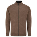 Ping Gabriel Full Zip Sweater - Coffee Marl