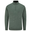 Ping Hugh 1/4 Zip Sweater - Laurel Marl