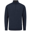Ping Hugh 1/4 Zip Sweater - Navy Marl