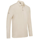 Ping Demitri Long Sleeve Polo Shirt - Egret
