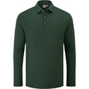 Ping Demitri Long Sleeve Polo Shirt - Gorse Green