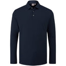 Ping Demitri Long Sleeve Polo Shirt - Navy