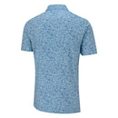 Ping Gilmore Polo Shirt - Dusty Blue Multi