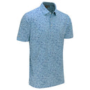 Ping Gilmore Polo Shirt - Dusty Blue Multi