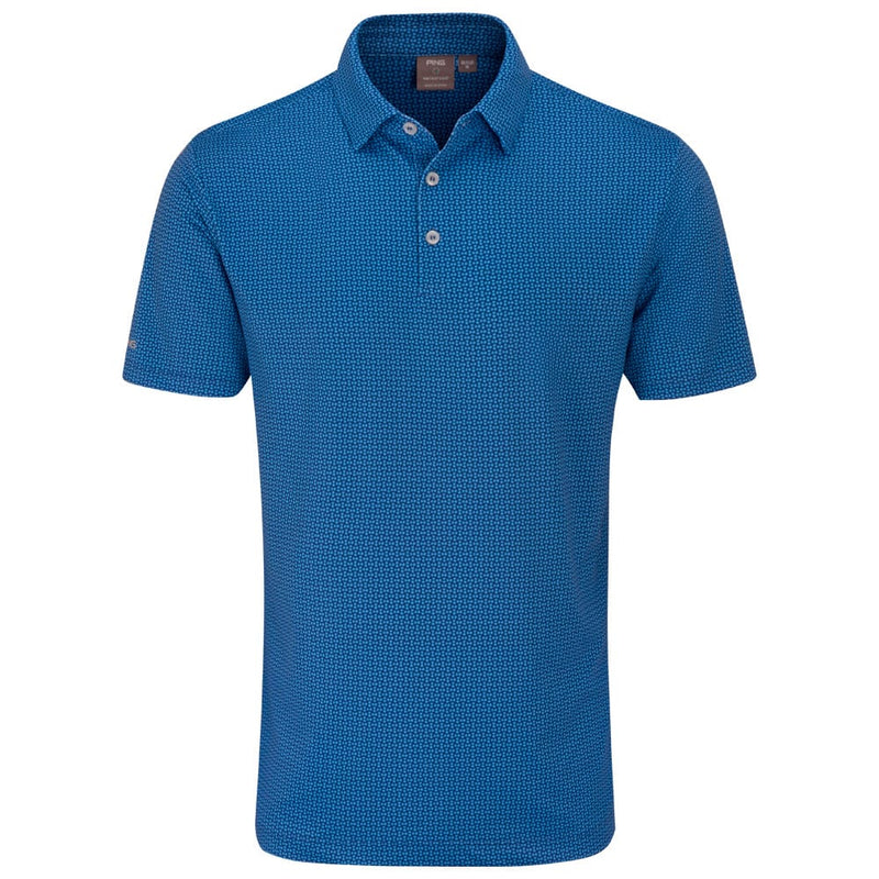Ping Gilmore Polo Shirt - Midnight/Infinity Blue