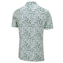 Ping Gilmore Polo Shirt - White/Gorse Green Multi
