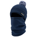 Ping Winter Gift Set - Bobble Beanie & Reversible Neck Warmer - Oxford Blue