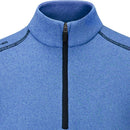 Ping Ramsey Junior 1/2 Zip Sweater - Snorkel Blue Marl