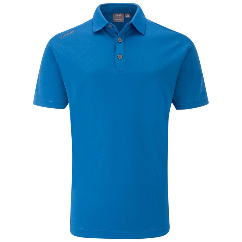 Ping Lindum Junior Polo Shirt - Snorkel Blue