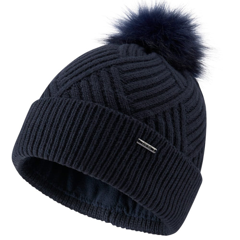 Ping Maggs Ladies Bobble Beanie - Navy