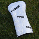Ping Ping Icon Driver Headcover 251 - White
