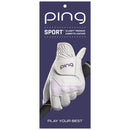 Ping Ladies Sport Glove - Left Hand - White/Purple
