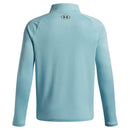 Under Armour Boys' Tech 1/4 Zip Pullover - Blue Haze/Black