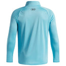 Under Armour Youth Tech 2.0 1/4 Zip Pullover - Fresco Blue/Black