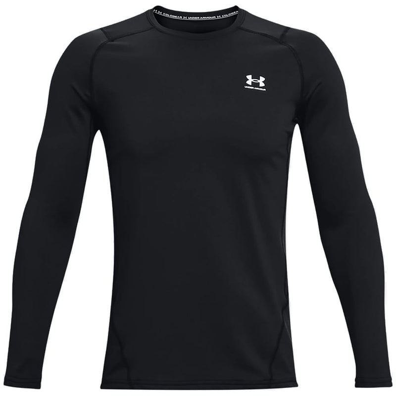 Under Armour Coldgear Armour Fitted Crew - Black/White